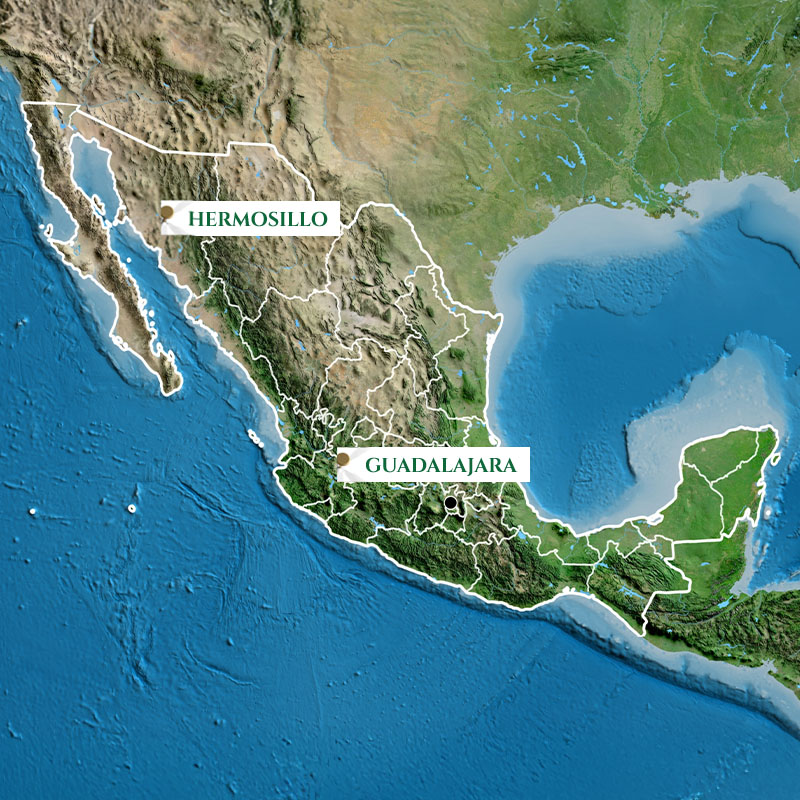 Distribution Centers Map